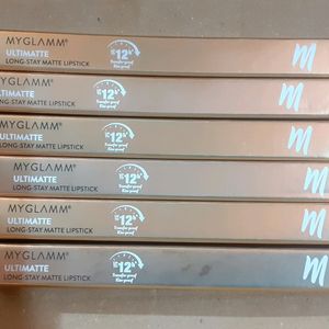 6 MYGLAMM ULTIMATE LONG STAY MATTE LIPSTICK