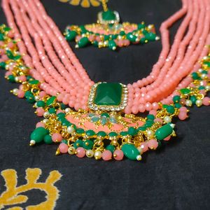 Zaveri Pearls Long Jewellery Set