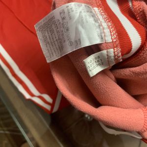 *Grab Or Miss* Adidas Red Trackpant