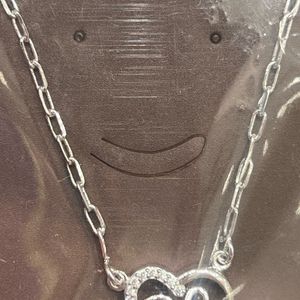 Heart Pendant Chain Set