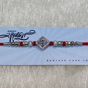 Silver Rakhi