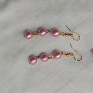 Handmade Pearl  Earrings