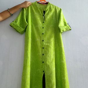 Lovely Greenish Kurti ......