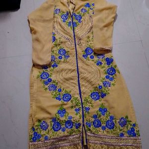 New Dress Chudidar Salawr Set With Astr