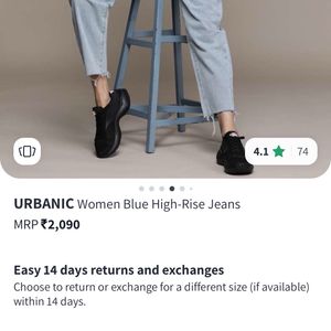 Urbanic High Rise Jeans