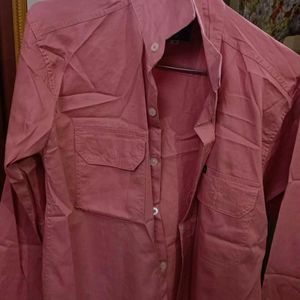 Peach Colour Shirt Brand New