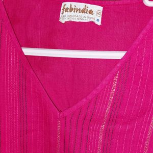 plus size fabindia kurti