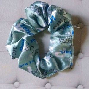 Spelling Satin Scrunchies