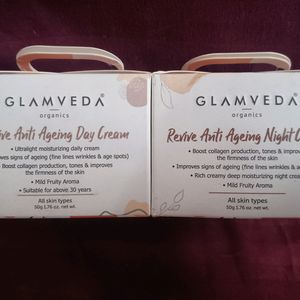 *NEW* GLAMVEDA DAY+NIGHT CREAM COMBO FOR ANTI AGEING