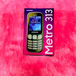 New SAMSUNG Metro 313 Dual Sim Keypad Mobile Phone