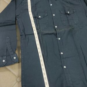 Charcol Denim Look Shirt