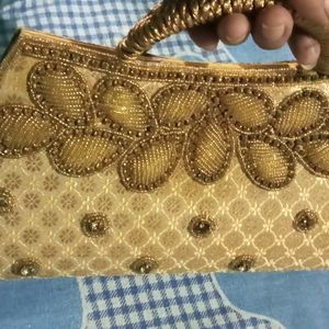 Party Gold Clutch Regular Size