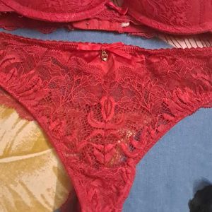 Combo Of Four Imported Fabric Bra N Panty