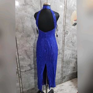 Royal Blue Long Dress 👗