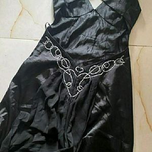 Beautiful Gowns Black Colour