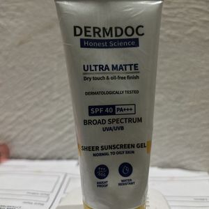 Dermdoc Ultra Matte Sunscreen