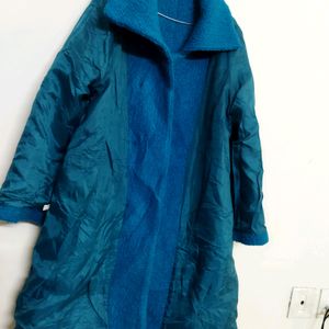 SEA GREEN OVERCOAT FOR FEMALES