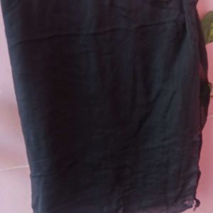 Black Plain Stole