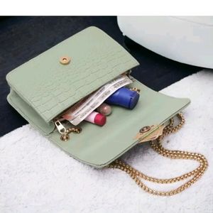 Green Sling Bag