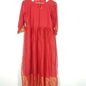 Red 3/4 Long Maxi Offer Price