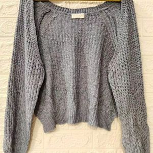 Greyish Blue Shrug