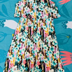 Floral Maxi Midi Dress