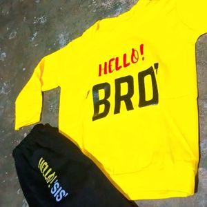 Hello Bro Design Kids Wear