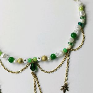 Green Magic Y2K Necklace