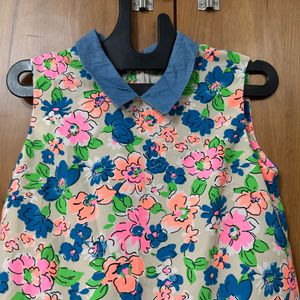 Colorful Flora Top