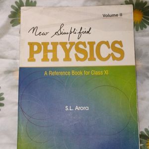 Physics Reference Book Of Class 11, Volume 2..