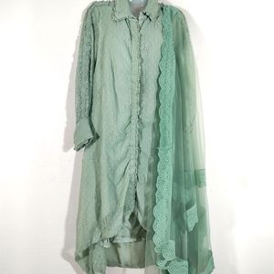 Mint Green Kurta Sets (Women's)