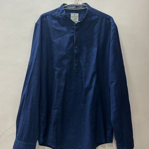 Blackberrys Navy Blue Men Shirt