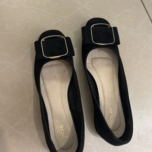 Mochi Black Block Heels