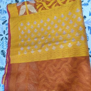 Hastakala Brand Supernet Saree