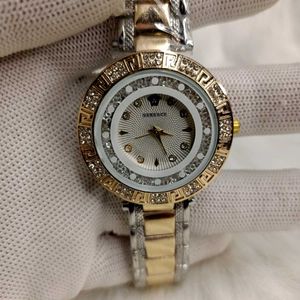 VERSACE Stainless Steel Quartz Wrist WatchFor Wome