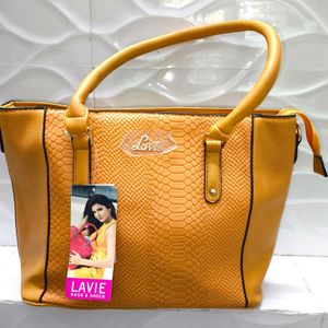 Lavie Mustard Color Handbag