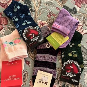 Set Of 5 Brand New Ladies Socks