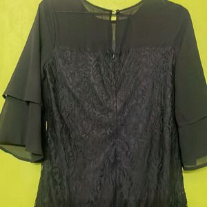 Black Lace Dress For Ladies