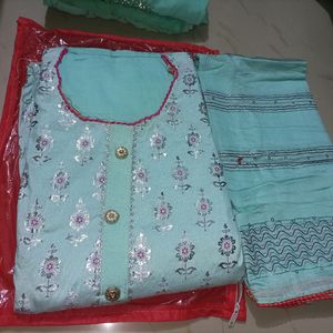 Unstitched Banarsi Suit