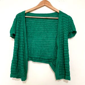 🎀Green Stripped Cardigan