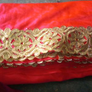 Silk Saree With Grand Embroidery