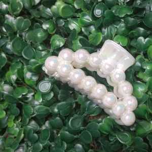 Korean Pearl Clips(pack Of 6)