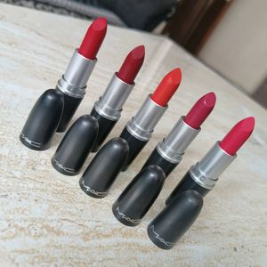 (Bold Collection) Mac Lipstick Set of 5 😍