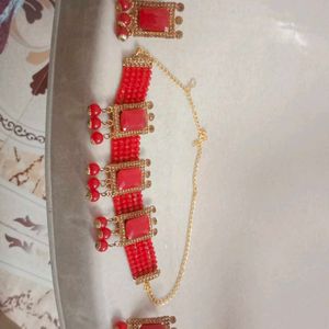 Red Golden Necklace