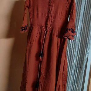 Pure Cotton Ethnic Dress