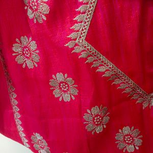 Jute Silk Saree