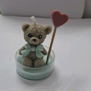 Cute Teddy Bear Candle Set 2 For Return Gifts