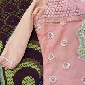 Pink Kurta