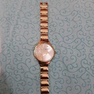 Women New Golden Watch