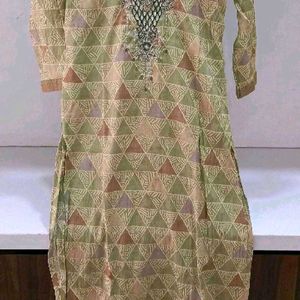 Beautiful Colour Combination Kurti N Pant